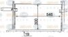 BEHR HELLA SERVICE 8FC 351 038-411 Condenser, air conditioning